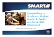 Crosswalking to Accelerate Student Academic Credit and ... to...Crosswalking 101 Crosswalking is awarding academic credit for demonstrated prior learning as evidenced by: (a) military