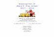 New Kindergarten at Mary E. Finn School 2017 - 2018 · 2017. 8. 15. · Mary E. Finn School 2017 - 2018 Mary E. Finn School 60 Richards Road ... sustain play for five to ten minutes,
