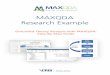 MAXQDA Research Example...provides you with an easy-to-use toolbar for all of these functions that will appear above the work-space. Once you have finished organizing your codes, quit