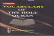Vocabulary of the Holy Quran - কুরআনের আলোserver1.quraneralo.com/book/Vocabulary_of_the_Quran_Bangla.pdf · Vocabulary of the Holy Quran Keywords: সংকলনে