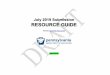 2019 July Submission Resource Guide DRAFT nonADA 4-9-2019...3. Table 9A – the number of children with disabilities subject to disciplinary removal from July 1, 2018 through June