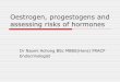Oestrogen, progestogens and assessing risks of hormones · 2019. 10. 22. · etiopathogenesis, and management challenges. Urol 2017;110:166-171 Cheung AS et al Comparison of cyproterone