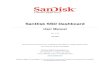 SanDisk SSD Dashboard - B&H Photo · SanDisk SSD Dashboard User Manual Rev. 1.4.3 SanDisk – a Western Digital brand 4 July 2016 2.4 Usage The SanDisk SSD Dashboard will automatically
