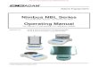 Nimbus NBL Series - scalemanuals.com · 2 PRODUCT OVERVIEW The Nimbus balances are ideal for laboratory and general purpose weighing. They can also be used for some advanced weighing