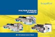 FILTER PRESS PUMPS - Tapflo€¦ · Tapflo manufacturing process is certified according to ISO 9001:2015. Tapflo is an independent, Swedish, family owned, manufacturer and global