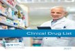  · Blue Cross Clinical Drug List - July 2020 Table of contents Blue Cross Clinical Drug List (Formulary) introduction 6 How to read the Blue Cross Clinical Drug List 13 Anti-infectiv