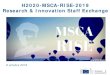 H2020-MSCA-RISE-2019 Research & Innovation Staff Exchange … · Direct engagement with selected stakeholders (divers, professionals, diving operators, certification agencies - CAs,