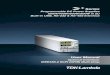 Programmable DC Power Supplies Built-in USB, RS-232 & RS ... · PDF file Programmable DC Power Supplies 200W/400W/600W/800W in 2U Built-in USB, RS-232 & RS-485 Interface Series User