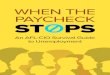 WHEN THE PAYCHECK STOPS€¦ · While you were working, you helped pay for public programs through your taxes, and for community agency services through contributions to your local