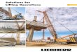 Solutions for Lifting Operations EN - Liebherr Group · 2020. 6. 25. · 4 Solutions for Lifting Operations Liebherr crawler cranes excel with excellent performance features and high