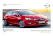 Opel : Nouvelle Astra 5 portes - Opel Axocar à La ...axocar- · PDF file Opel : Nouvelle Astra 5 portes Tarifs TARIFS GAMME NOUVELLE OPEL ASTRA 5 portes (châssis 16/ 2016A) Prix