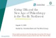 The Future of Philanthropy: The Intersection of Race ......Giving USA and the New Age of Philanthropy in the Pacific Northwest August 12, 2020 Hosted by: Columbia Bank and The Alford