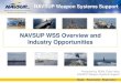 NAVSUP WSS Overview and Industry Opportunities · OPTEMPO, Diminishing Manufacturing Sources / Material Shortages (DMSMS), Obsolescence Off-ramps, Engineering Support, Consigned Vendor