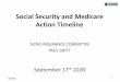 Social Security and Medicare Action Timeline Gritt Social_Security presentation... · 2020. 9. 19. · You can use your choice of health care consultants to obtain insurance. •