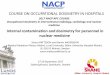 COURSE ON OCCUPATIONAL DOSIMETRY IN HOSPITALS€¦ · 2017 NACP-RPC COURSE Occupational dosimetry in interventional radiology, cardiology and nuclear medicine 27-29 September 2017