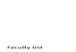 Faculty list - American University of Beirutaub.edu.lb/.../catalogue/graduate15-16/facultylist.pdf · Faculty list 631 Graduate Catalogue 2015–16 Medicine Abd-el-Baki, Jasmine,