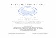 CITY OF PAWTUCKET · 2017. 7. 10. · City’s response for the Final Action Plan. 6. Summary of comments or views not accepted and the reasons for not accepting them All comments