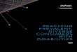 REACHING PREVALENT, DIVERSE CONSUMERS WITH DISABILITIES · METHODOLOGY 13 CONTRIBUTORS 14 2 REACHING PREVALENT, DIVERSE CONSUMERS WITH DISABILITIES 216. ... yet they are underrepresented