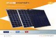Panel Solar Fotovoltaico Ecomesh 265W - endef.comendef.com/wp-content/uploads/2017/03/Panel-Solar...Los datos incluidos en el presente documento están sujetos a modificación sin