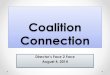 Coalition Connection Coalition Connection Face... · 2015. 3. 26. · Coalition Updates FALL CONFERENCE ASQs and ASQ SE •Don’t Wait… •Fall Conference is scheduled •Registration