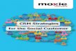 CRM Strategies for the Social Customer - Moxieresources.gomoxie.com/rs/moxiesoft/images/ebook-CRM and the So… · CRM strategy combines means of communication, tools, products and