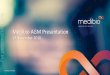 Medibio AGM Presentation - ASX · 11/29/2016  · Analysis with Report (Medibio) $37.91 $57 $47.46 93227 Physician review and Interpretation (Provider) $26.87 $40 $33.44 • PCP Initial