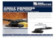 LEADING IN POWER TOOL SOLUTIONS ANGLE GRINDERS · The high power air angle grinder by Red Rooster is used for grinding and cutting. Very high quality level. The grinders have an integrated