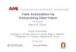 Task Automation by Interpreting User Intentkrd/papers/postscript/Dixon_Thesis...Task Automation by Interpreting User Intent PhD Proposal Kevin R. Dixon Thesis Committee: Pradeep K