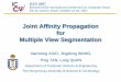 Joint Affinity Propagation for Multiple View Segmentationvision.princeton.edu/projects/2007/ICCV/presentation.pdf · Original sparse AP • The number of the data points that have