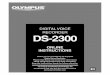 DIGITAL VOICE RECORDER DS-2300...ONLINE INSTRUCTIONS Thank you for purchasing an Olympus Digital Voice Recorder. Please read these instructions for information about using the product