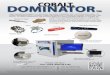 NEW DOMINATOR MARCH16 · Stainless Steel Anodized Aluminum Ceramic Harden Steel Silver COBALT ... Jewelry Marking Cutting Tools TECHNICAL SPECIFICATIONS ... ADVANTAGES • Cost savings