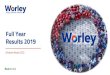 Full Year Results 2019 - WorleyParsons/media/Files/W/WorleyParsons-V2/...Full year results 2019 2 Disclaimer The information in this presentation about WorleyParsons Limited and its