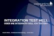 INTEGRATION TEST HELL - Entwicklertag · codecentric AG David Völkel – Frankfurter Entwicklertag – 19.02.2014 INTEGRATION TEST HELL ODER WIE INTEGRATIV SOLL ICH TESTEN?