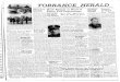 Torrance Herald ... torrance herald established 1914 two sections 25th year no. 46. section a torrance,