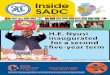 SADC SECRETARIAT MONTHLY NEWSLETTER 2019-2020 ......SADC Secretariat Monthly Newsletter Issue 01, January 2020 3 Inside SADC PHOTO COURTESY OF VOICE OF AMERICA SADC ES calls for humanitarian