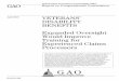 GAO-10-445, VETERANS’ DISABILITY BENEFITS: Expanded ... · evaluation of VA training for disability claims processors. 2. In 2008 we reported that VBA’s centralized training for
