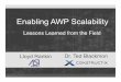 Enabling AWP Scalability - groupasi.netgroupasi.net/conferencelibrary/2015/AWPC 2015... · Lloyd Rankin Dr. Ted Blackmon ... CII Research COAA Presentations / Awards Fiatech Presentations