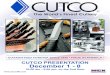 CUTCO PRESENTATION December 1 - 8 · CUTCO PRESENTATION December 1 - 8 10:00 am - 5:00 pm, on the 2nd floor . CUTCO Finest Cutlery The World's MADE IN AMERICA , , GUARANTEED FOREVER