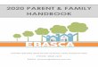 2020 PARENT & FAMILY HANDBOOK · PARENT & FAMILY HANDBOOK Pg. 4 FEES & CHARGES Registration Fee $40 per family ($20 from the beginning of Term 4) Bond $160 per family This bond applies