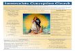 Immaculate Conception Parish Mission Statement Immaculate Conception Catholic Church celebrates the