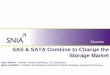SAS & SATA Combine to Change the Storage Market · disk drives. This presentation, intended for OEM, System Builders and End-Users, describes the capabilities of the SAS interface,