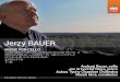 ‘FOR MY SON’: JERZY BAUER’S MUSIC FOR CELLO · Concerto, tightly anchored in Andrzej Bauer’s life and education. As the composer states himself, the piece was composed ‘for