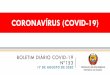 BOLETIM DIÁRIO COVID-19 Nº126 21 de JUlHO de 2020 · 2020. 8. 18. · boletim diÁrio covid-19 nº153 17 de agosto de 2020 republica de moÇambique ministério da saúde coronavÍrus