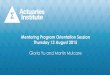 Mentoring Program Orientation Session Thursday 13 August 2015 · Overview of Mentoring 2. Finding A Mentor 3. The Mentoring Program 4. Q&A 5. Drinks and Discussion. Mentoring? The