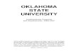 OKLAHOMA STATE UNIVERSITY...OKLAHOMA STATE UNIVERSITY Undergraduate Programs and Requirements / 2006-2007 Oklahoma State University, in compliance with Titles VI and VII of the Civil