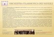 Orchestra filarmonica dei NAVIGLI - ORCHESTRA FILARMONICA DEI NAVIGLI Fra gli impegni recenti e pi£¹