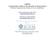 CMMI Capability Maturity Model Integration · 2020. 5. 18. · CMMI Capability Maturity Model Integration CMMI es un modelo para la mejora de procesos que proporciona a las organizaciones