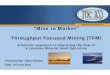 TOCICO 2013 Conference ¢â‚¬“Mine to Market¢â‚¬â€Œ Throughput Focused ... ¢â‚¬¢ Argyle Diamond Mine 1993 - 1995