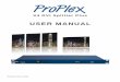 X4 DVI Splitter Plus - TMB Worldwidepub.tmb.com/ProPlex/X4/pdf/ProPlex-x4-manual-web.pdf · The X4 can be configured to read the corresponding EDID of each monitor that is connected