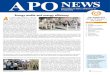 NEWS - apo-tokyo.org · July–August 2014 Volume 44 Number 4 ISSN: 1728-0834 The APO News is published bimonthly by the APO Secretariat. The online edition is available at: . Asian
